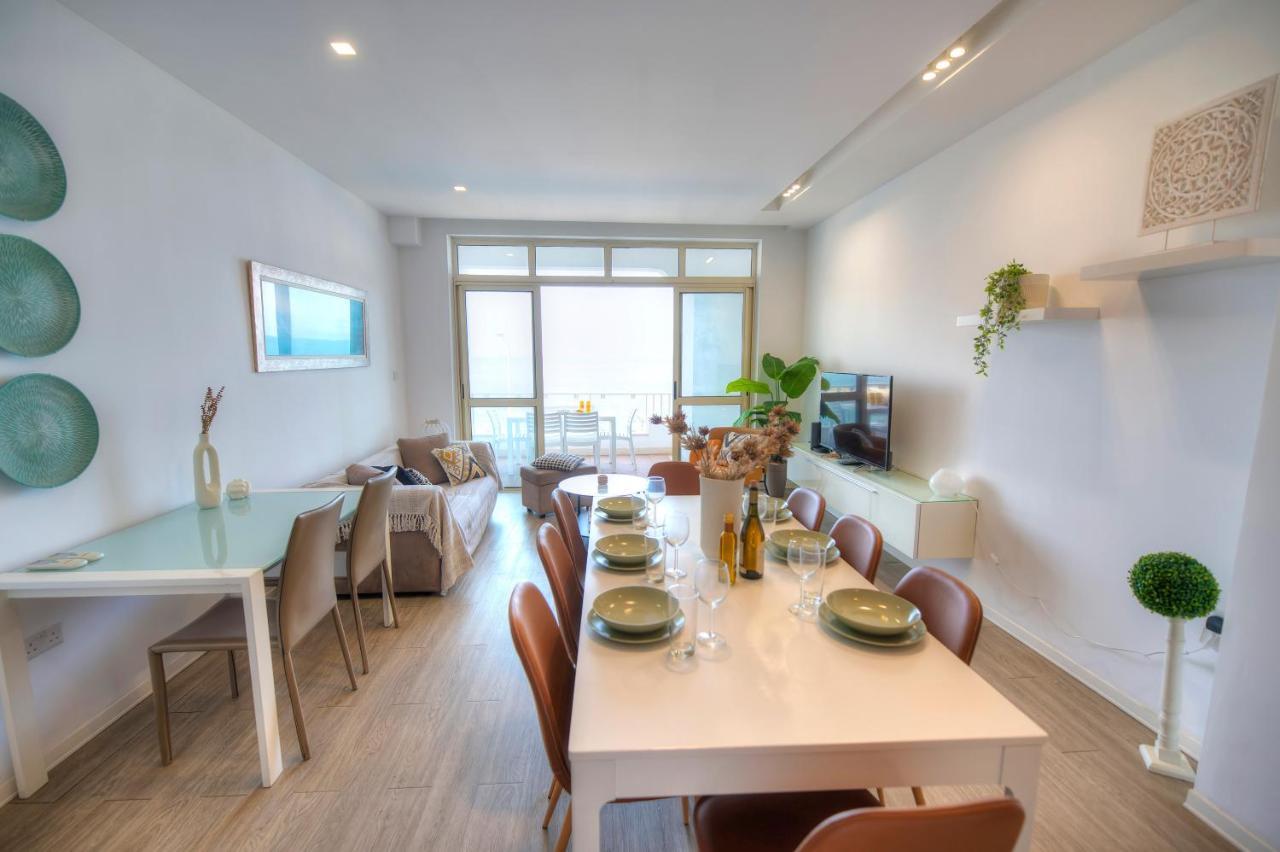 Spacious 4 Bedrooms With Sea View Balcony Goslm-3 Слима Экстерьер фото